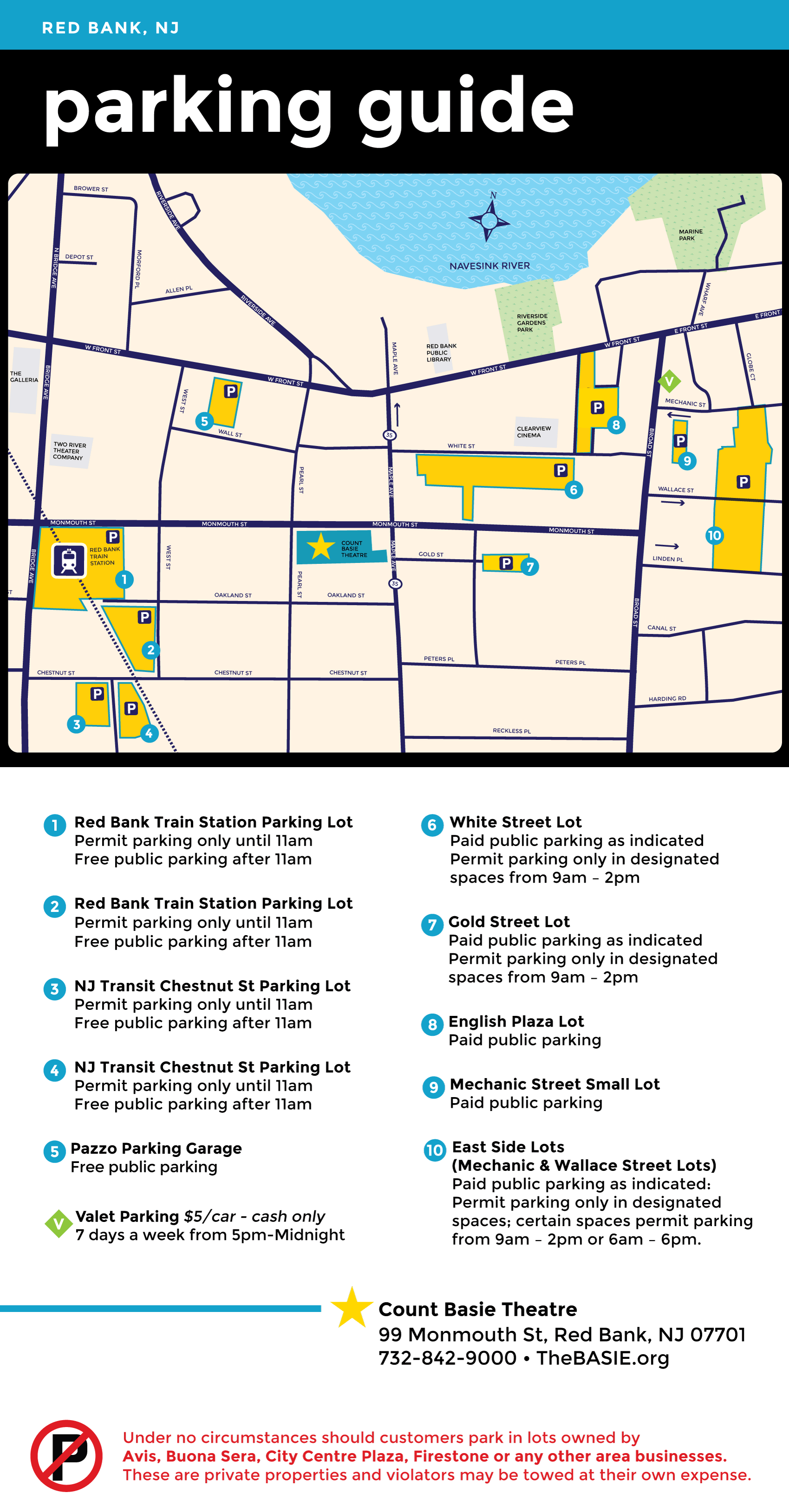 Count Basie Theater Seating Chart